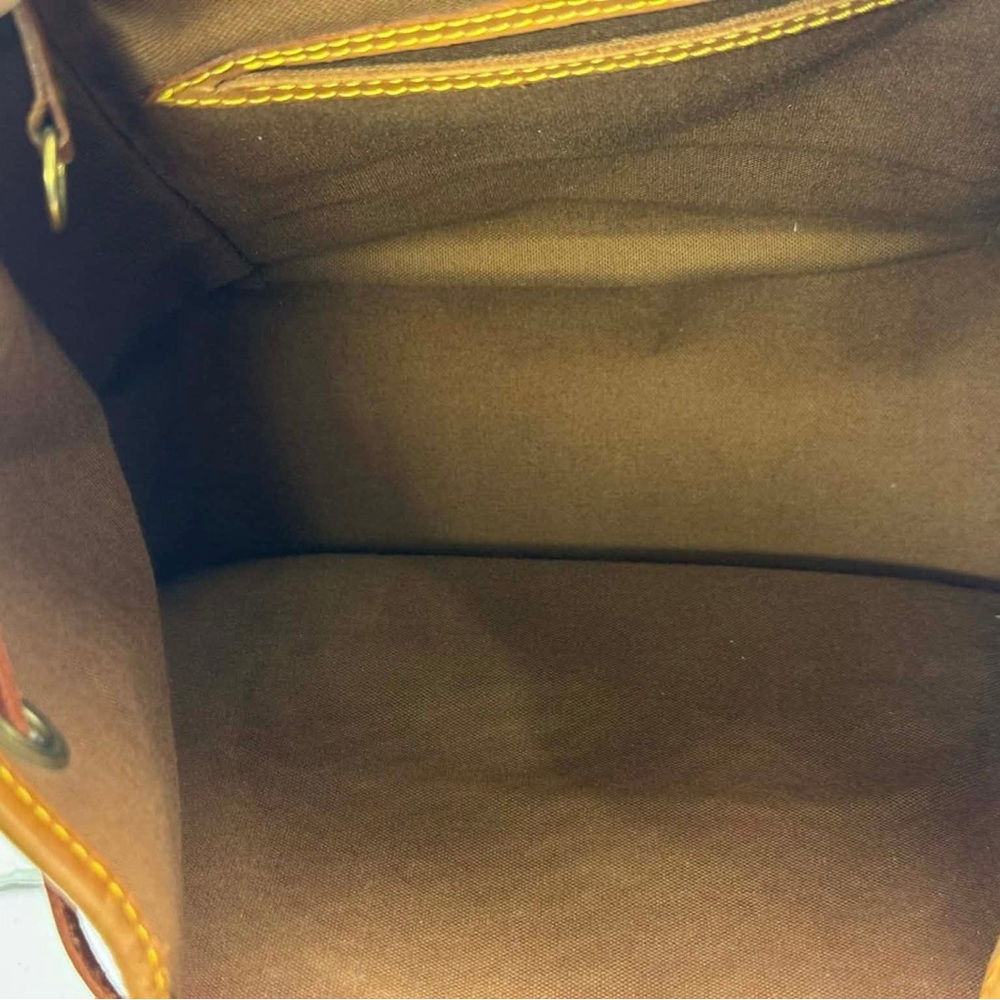 Louis Vuitton Classic Monogram Tan Backpack MM - Picture 13 of 16